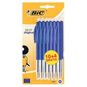 BIC 10+4 blauw
