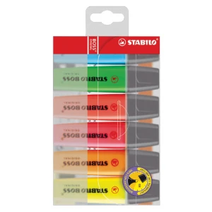 Marker Stabilo Boss original 6 kleuren