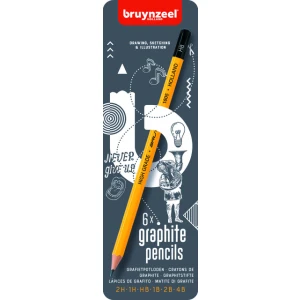 Potloden Bruynzeel 6 hardheden