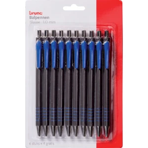 Bruna Balpen 6+4 gratis blauw