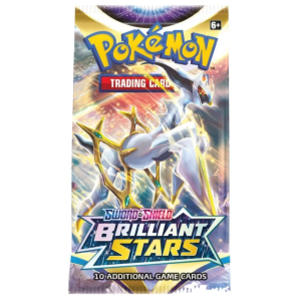 Pokemon Boosterpack - Brilliant Stars- 1 pakje a 10 kaarten